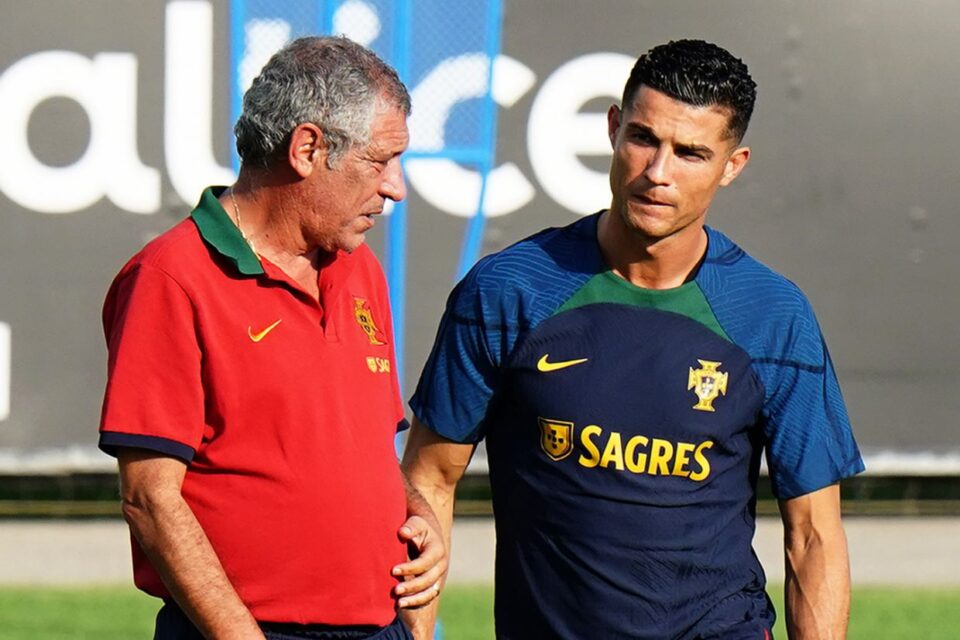 Фернанду Сантуш және Криштиану Роналду